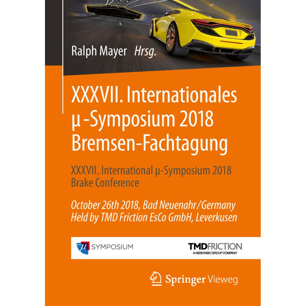 XXXVII. Internationales mi-Symposium 2018 Bremsen-Fachtagung, Fachbücher von Ralph Mayer