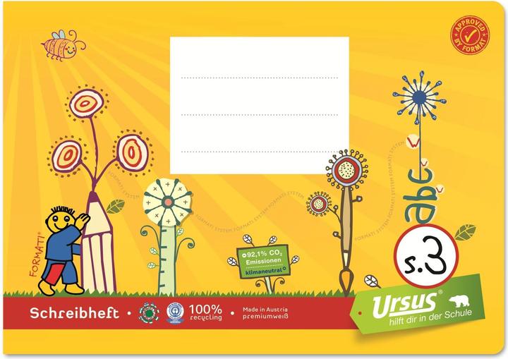 Produktbild Ursus Schreib- und Rechenheft - ALLE VERSIONEN ABBILDEN! (A5, Liniert, Weicher Einband)