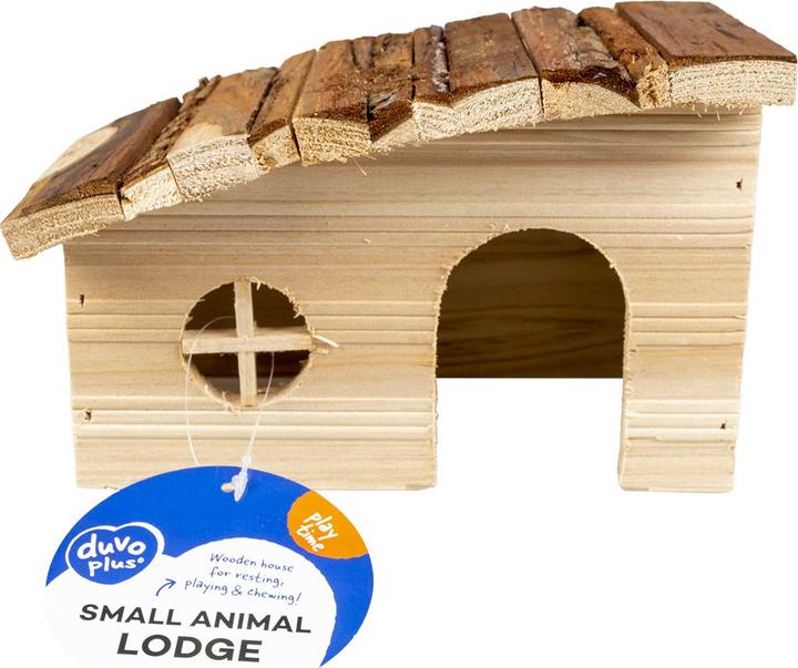 Produktbild EBI Duvo+ Holzlodge mit Schrägdach Nager
