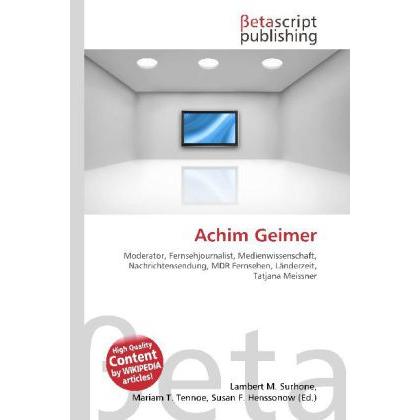 Achim Geimer, Fachbücher