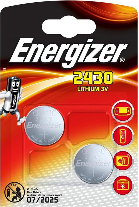 Immagine prodotto Energizer CR2430 Litio (2 pz., CR2430, 320 mAh)