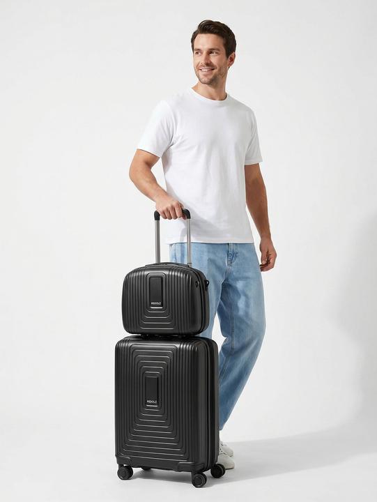 Immagine prodotto Redolz Trolley da cabina Essentials 14 Bundle con piega elastica e beauty case 2 pezzi. (60 l)