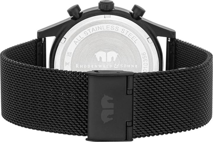 Produktbild Herren Chronograph Goodwill Edelstahl schwarz - 26523 (Chronograph, 43 mm)