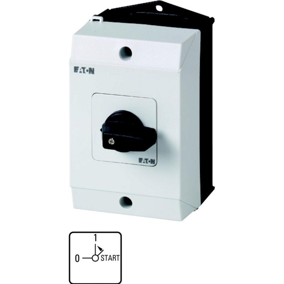 Eaton, Systemstromversorgung, EIN-AUS-Taster, T0, 20 A, Aufbau, 2 207093