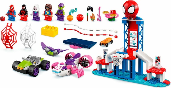 Produktbild LEGO Spider-Mans Hauptquartier (10784, LEGO Marvel)