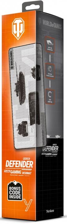 Actual product image Yenkee DEFENDER WT90 mouse pad - limited edition WORLD OF TANKS