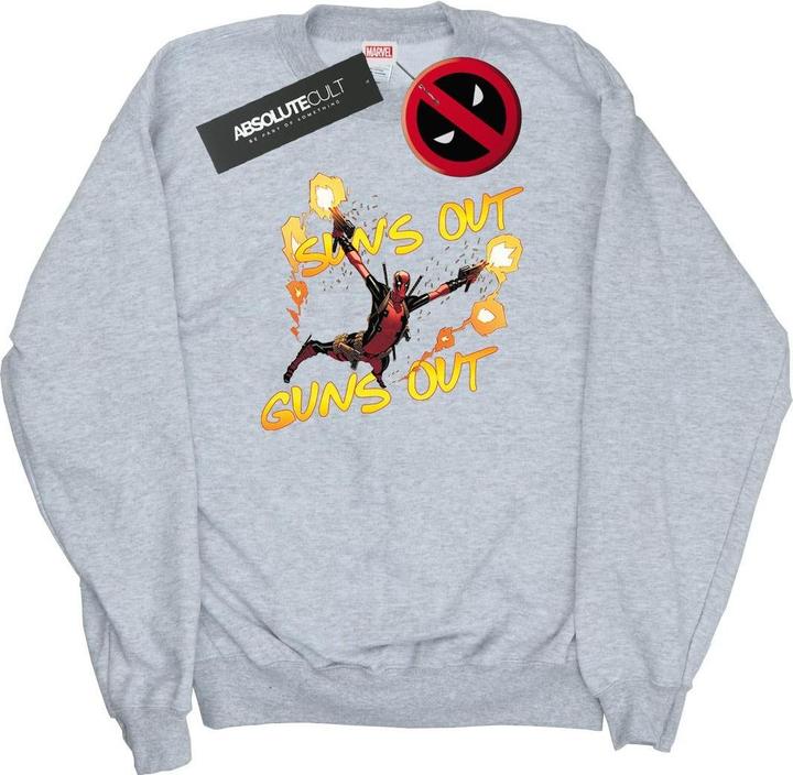 Immagine prodotto Deadpool Sun's Out Guns Out Felpa Uomo (M)
