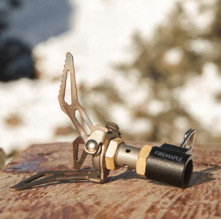 Actual product image Fire-Maple Maple camping cooker FMS-300 Titanium