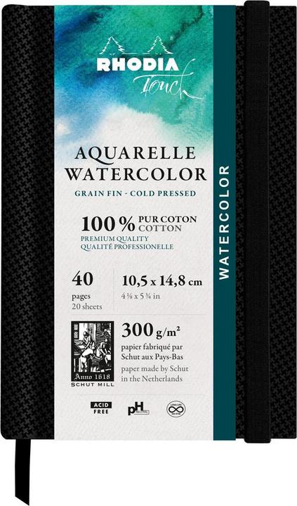 Rhodia Libro Acquerello Touch (300 g/m², 400 x)
