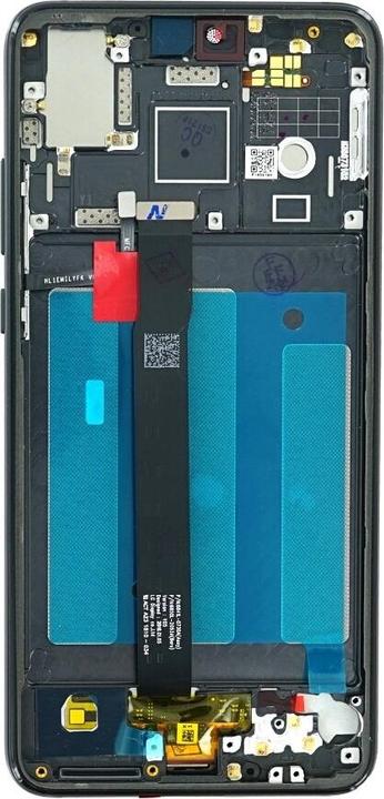 Produktbild OEM Display-Einheit + Rahmen für Huawei P20 schwarz, ohne Logo (Display, Huawei P20)