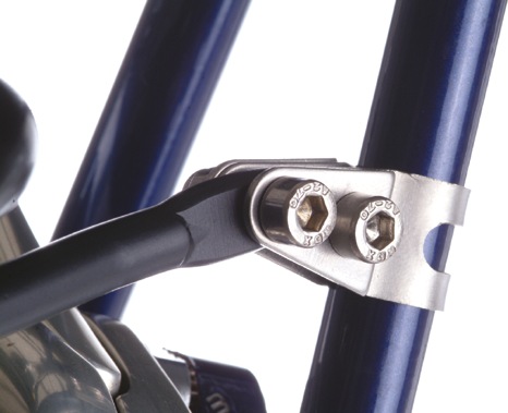 Actual product image Tubus Pair of clamps for attachment to seat stay (diam. 14mm)