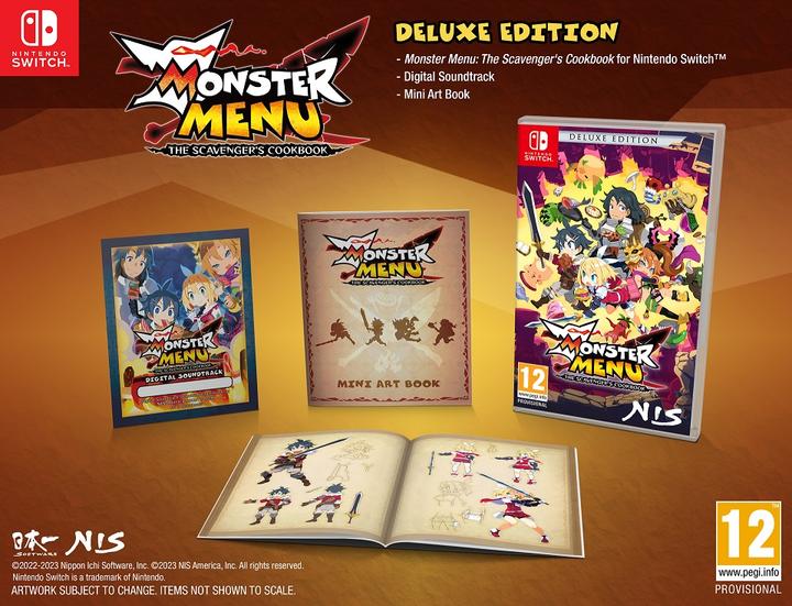 Produktbild NIS Monster Menu: The Scavenger’s Cookbook (Deluxe Edition) (Switch, Switch Lite, Switch OLED, EN)