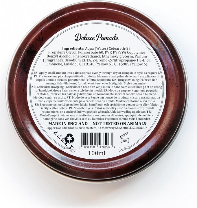 Image du produit Dapper Dan Deluxe (Pommade capillaire, 100 ml)