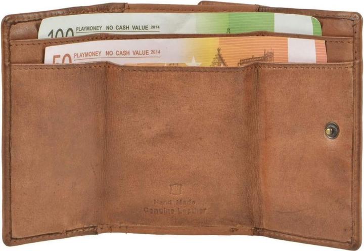 Actual product image Bear Design Jolie Cognac Leather Wallet