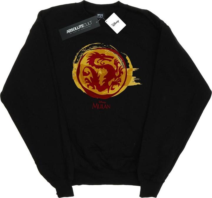 Produktbild Disney Mulan Courage Dragon Symbol Sweatshirt Mädchen (140, 146)