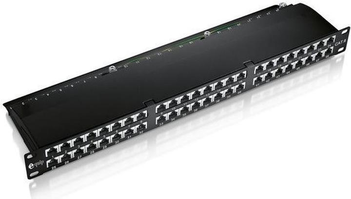 Produktbild equip Patch Panel Schwarz