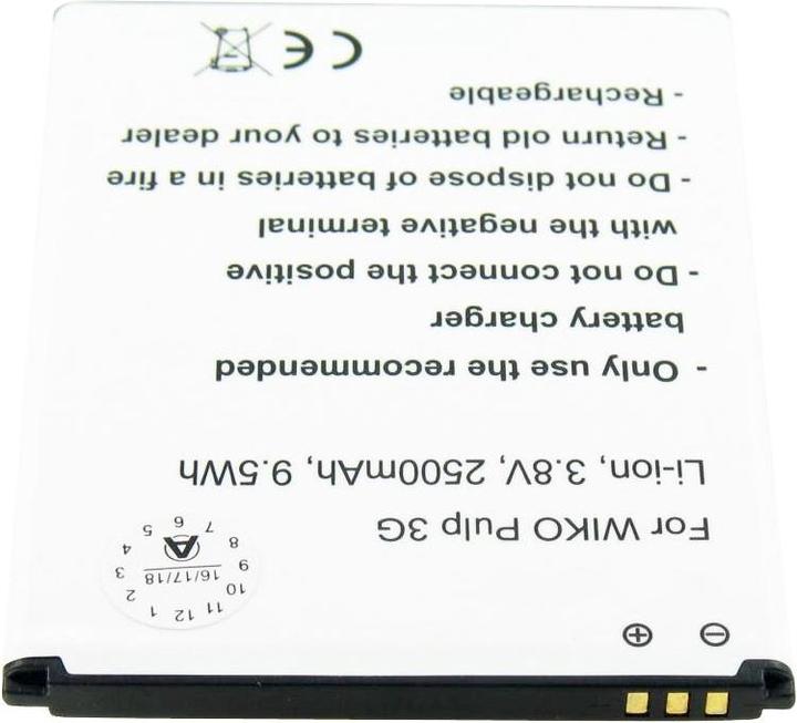 Image du produit Wiko Akku Pulp 3G Akku 5251