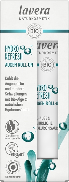 Lavera Tagespflege Hydro Refresh Augen Roll-On 15 ml (Roll-on, 15 ml, Tag)