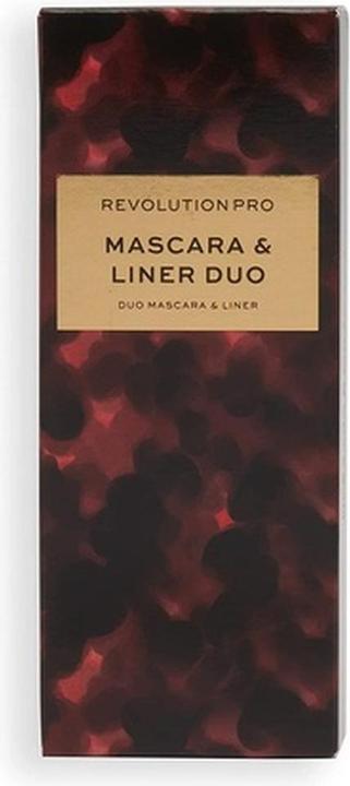 Actual product image Makeup Revolution Revolution Pro Mascara and Liner Duo (Black)