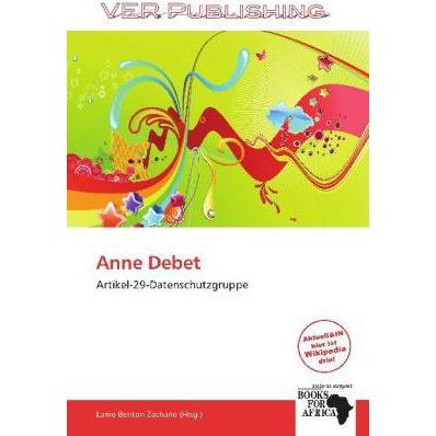 Anne Debet, Fachbücher von Larrie Benton Zacharie