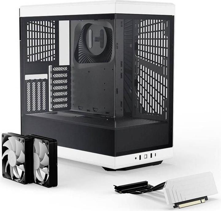 Actual product image Hyte Y40 (mATX, Mini-ITX, ATX)