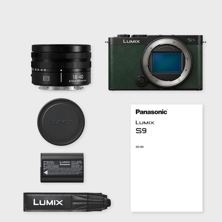 Immagine prodotto Panasonic Lumix S9 Kit (18 - 40 mm, 24.20 Mpx, Full frame / FX)