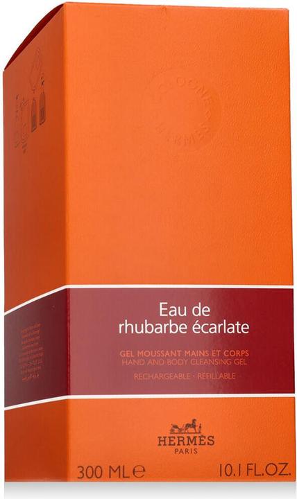 Immagine prodotto Hermès Eau de Rhubarbe Ãcarlate Gel Moussant Mains Corps - 300 ml Flacone-Pompa (300 ml)