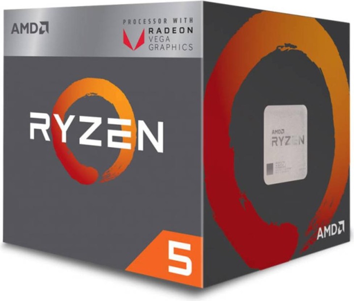 Actual product image AMD Ryzen 5 3400G (AM4, 3.70 GHz, 4 -Core)
