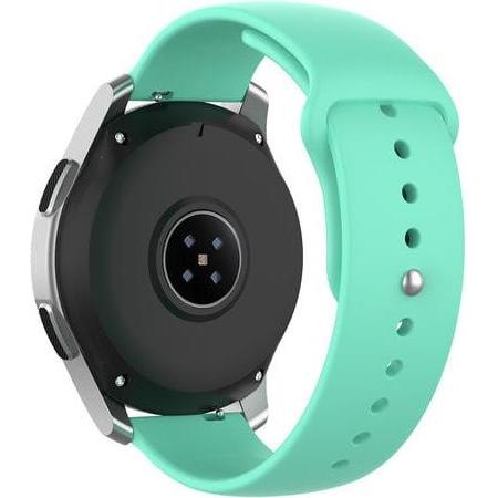 Strap-it Sportarmband (20 mm, Silikon), Uhrenarmband, Blau