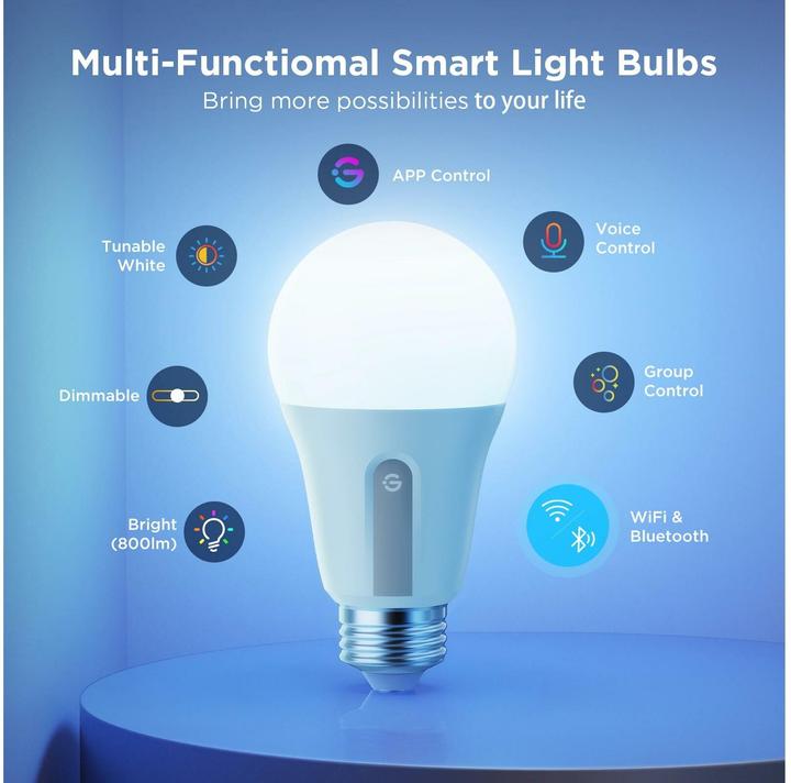 Produktbild Govee Smart White Ambience E27 Bulb (E27, 1x)