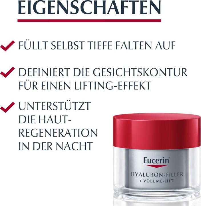 Actual product image Eucerin Hyaluron-Filler + Volume-Lift (50 ml, Night cream)