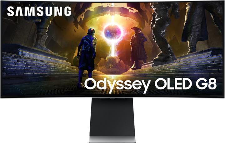 Samsung Odyssey G8 (3440 x 1440 pixels, 34")