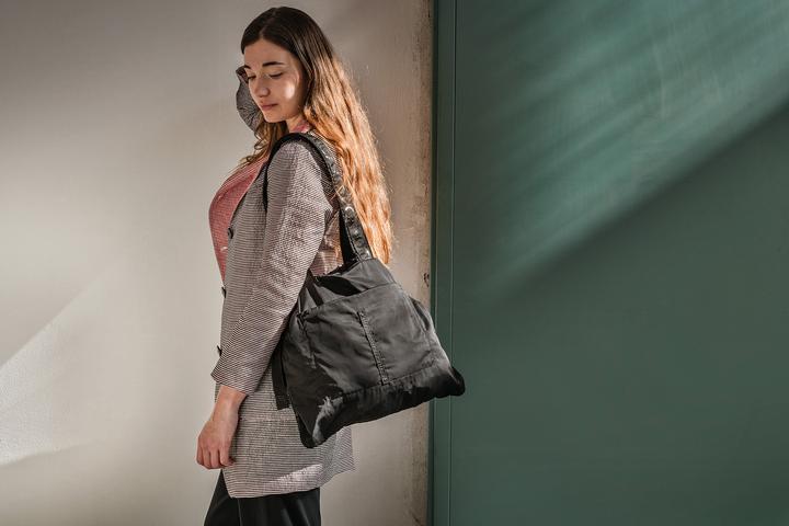 Immagine prodotto Tucano BLMOSH-BK Borsa per la spesa Nero Marsupio