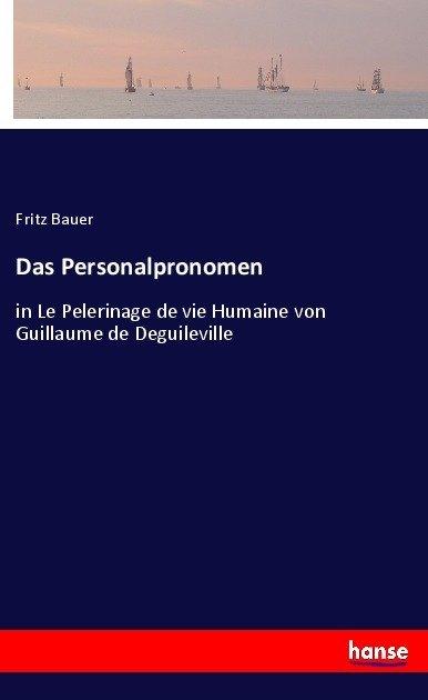 Produktbild Das Personalpronomen (Deutsch, Fritz Bauer, 2017)