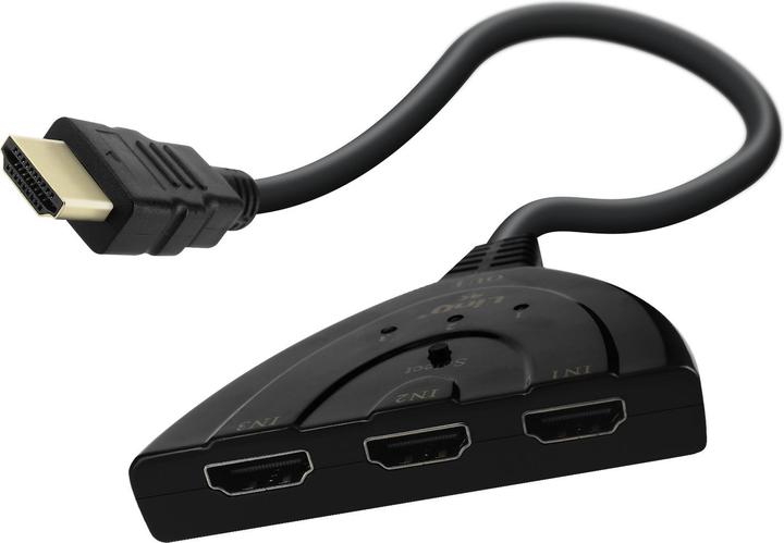 Image du produit LinQ Commutateur HDMI 3 ports HDMI Full HD