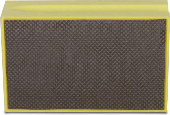 Actual product image Rubi Diamond pad for manual wet polishing, 400 grit, yellow (61977) (400)