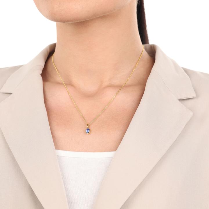 Image du produit Amor Pendentif Cupidon pour femme, argent sterling 925, verre (Argent 925)