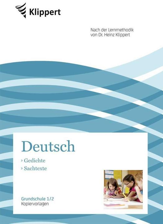 Produktbild Gedichte - Sachtexte (Deutsch, Nicole Geissler, Waltraud Boes, 2015)