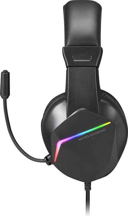 Image du produit Mars Gaming Casque Micro Gamer MH122 RGB (Noir) (Filaire)