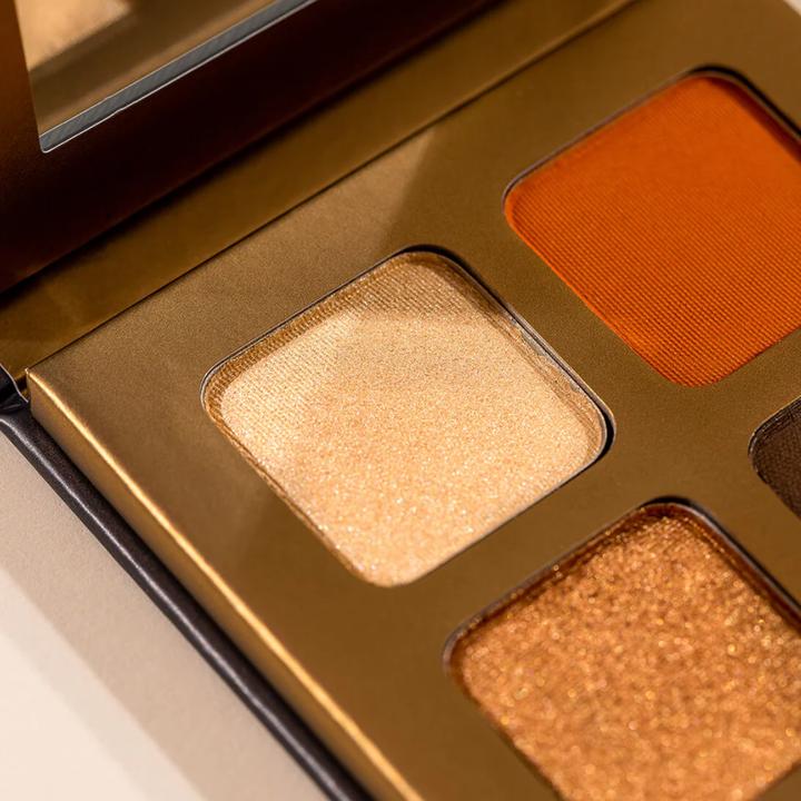 Actual product image Inika Organic Organic Quad Eyeshadow Sunset (Sunset)