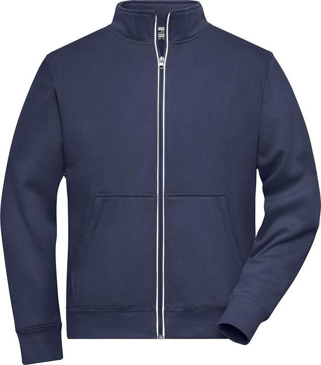 Actual product image James & Nicholson Mens Solid Doubleface Work Jacket (XL)