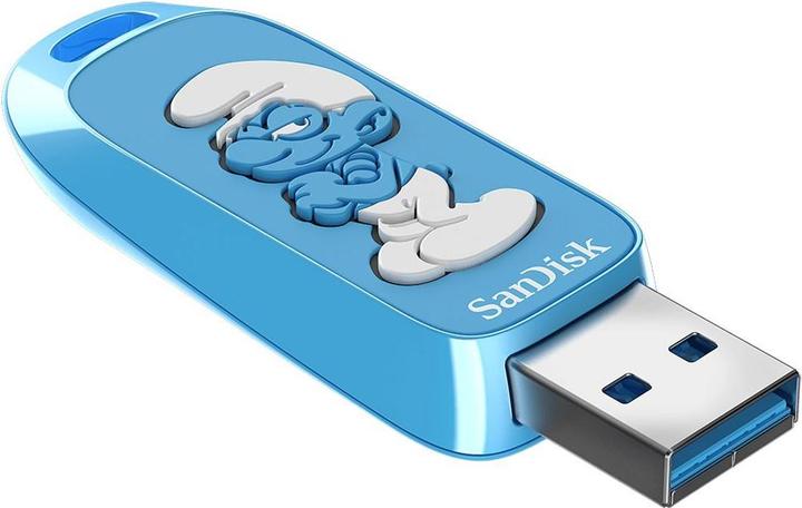 Immagine prodotto SANDISK Brainy Smurf USB 3.2 Gen1 64GB 130MBs (64 GB, USB-A)