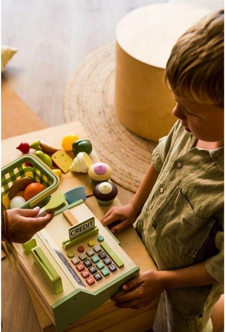 Produktbild dantoy Wooden Cash register set (4770)