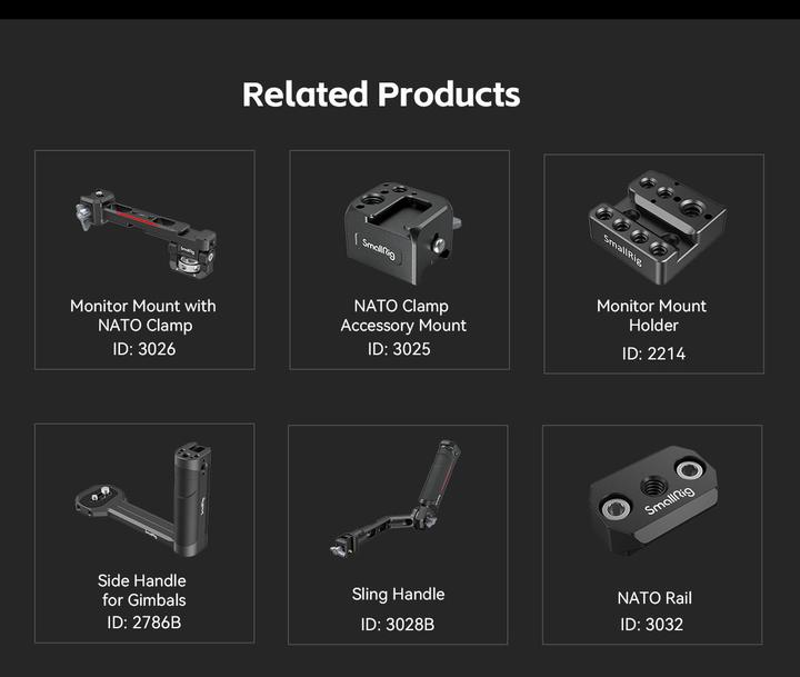 Image du produit SmallRig Poignée Sling (Poignée Gimbal)