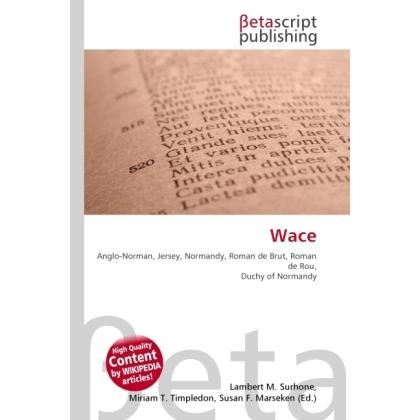 Wace, Fachbücher