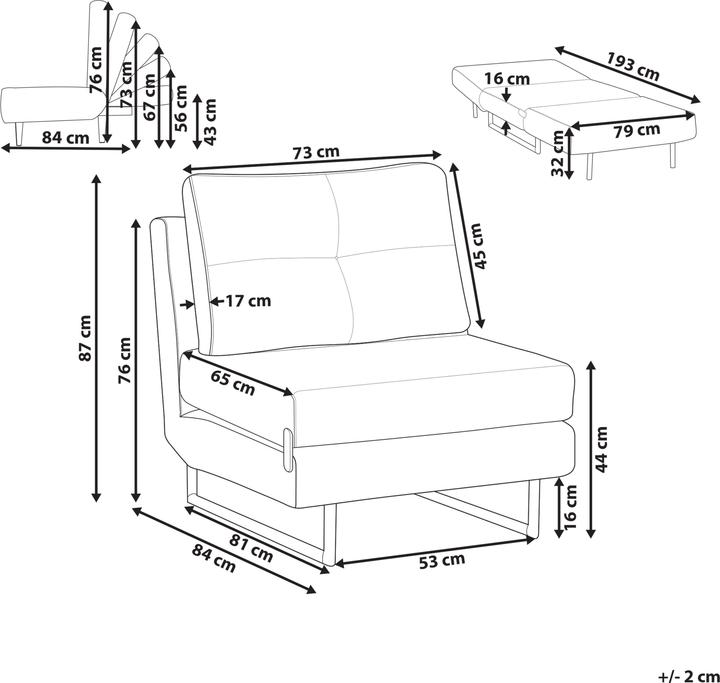 Produktbild Beliani Jerslev