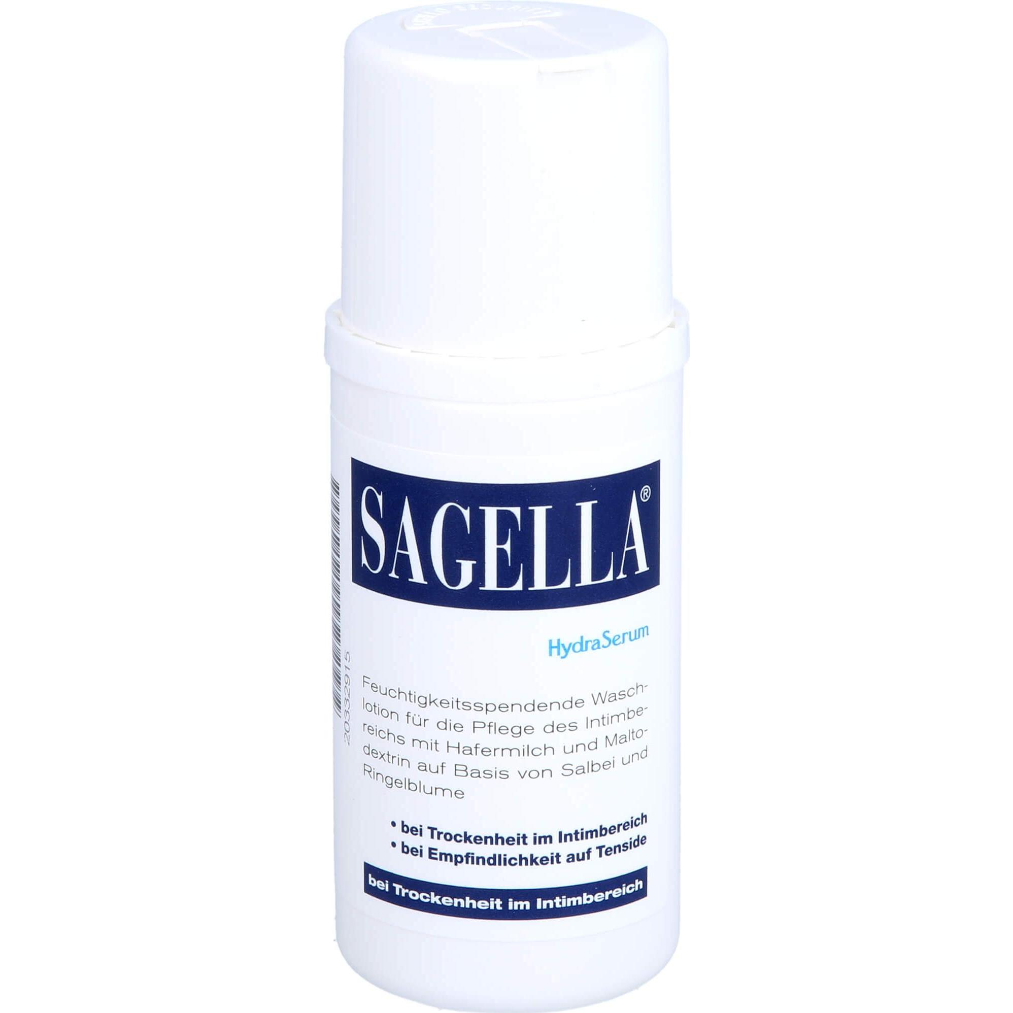 Sagella, Intimpflege, hydraSerum Intimwaschlotion, 100 ml LOT (100 ml, Intimwaschlotion)