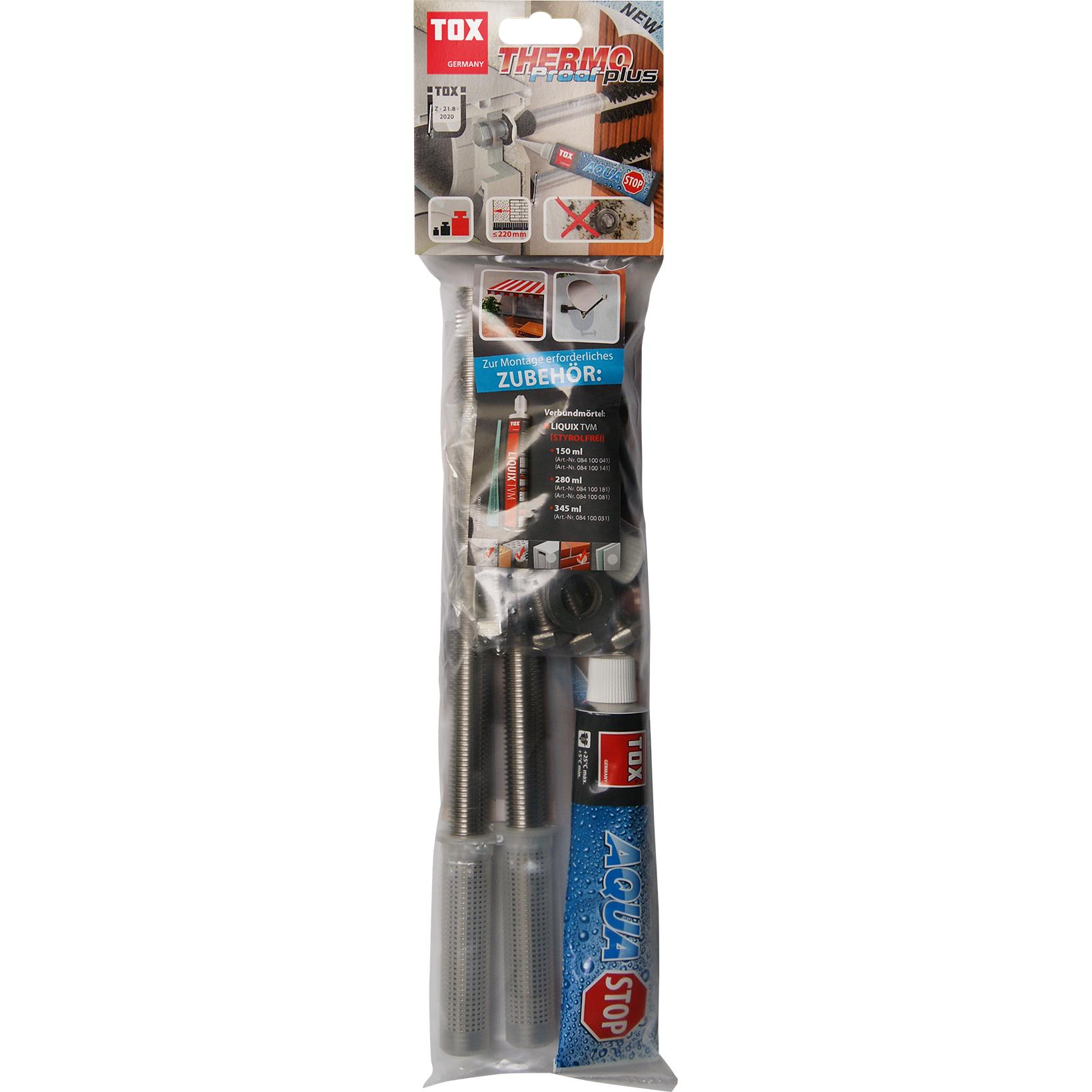 Tox, Dübel, Schwerlast-Montagesystem Thermo Proof Plus (2 Stk.)