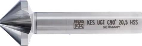 Productafbeelding Pferd HSS conische en ontbraamverzinkboor UGT 90° Ø 20,5 mm schacht Ø 10 mm DIN 335 C met ongelijke (20,5 mm)