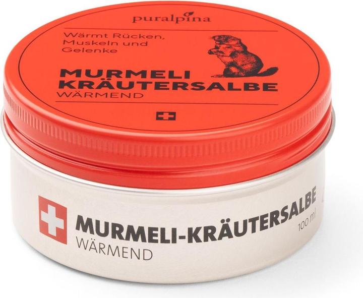 Immagine prodotto Puralpina Unguento a base di erbe Murmeli che riscalda (1 x, 100 ml, 120 g)
